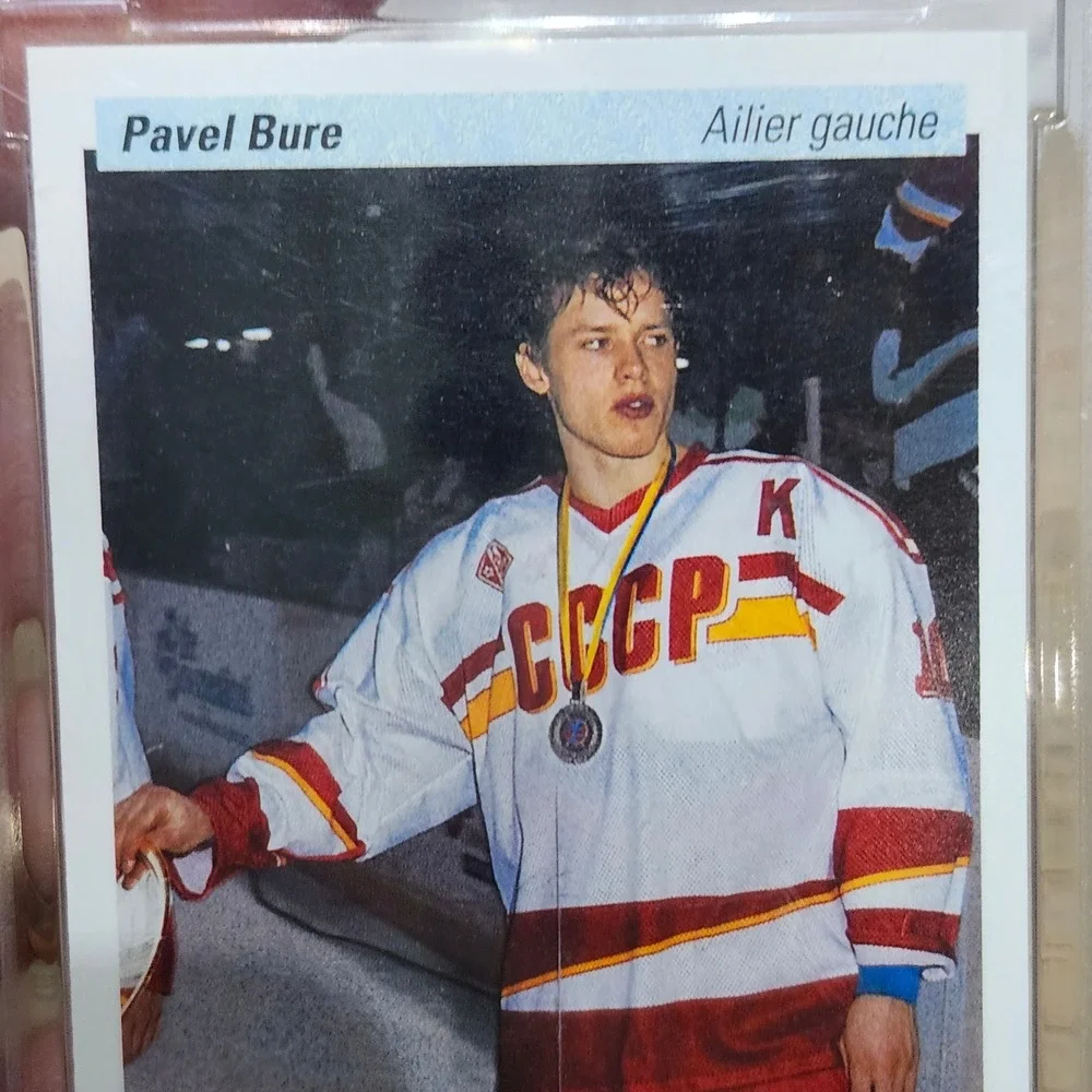 1990-91 Upper Deck Pavel Bure #526‎ Young Guns BCCG 10 Hockey Card